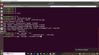Asymmetric Cryptography | RSA | GPG Framework | Ubuntu