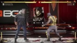 Mortal Kombat 11 - Scorpion Vs The Terminator