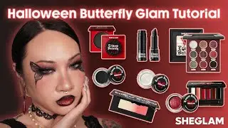 Channel Your Inner Spooky Butterfly Using the Crimson Butterfly Collection From SHEGLAM 🦋