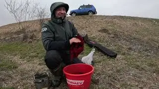 Открыл фидерный сезон. В поисках рыбы.