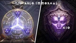 Diablo Immortal | 10 Legendary Crest Run | Barbarian
