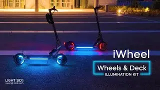 iWheel series - Wheels & Deck Illumination Kit for Xiaomi Scooter 4 Ultra & 4 Pro