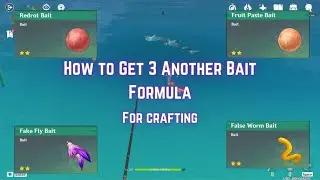 How to get False Worm, Redrot, Fake Fly Bait Formula.
