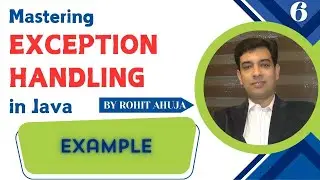 Exception Handling Example 3:  try with finally