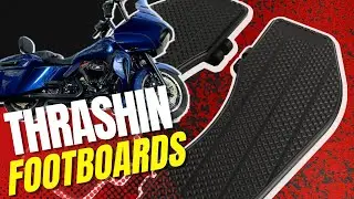 Check Out My Awesome Upgraded Footboards For My Road Glide!