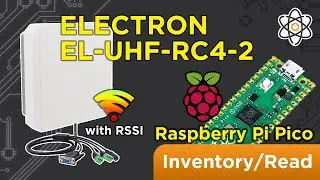 Inventory Active Mode Reader EL-UHF-RC4-2 Serial RS232 dengan Raspberry Pi Pico
