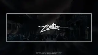 Illustrator Speed Art : ZombieGraphics Signature Header by Mount