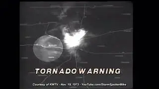 KWTV Archive November 19, 1973 Tornado Coverage