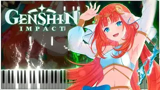 Dance of Sabzeruz (Genshin Impact) - Synthesia / Piano Tutorial