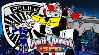 23rd Review! Power Rangers SPD Delta Squad Megazord  - Dekaranger Robo