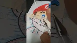 DrAwiNg of Mario ✨️in 4 DiFfereNt StYlEs✨️ /