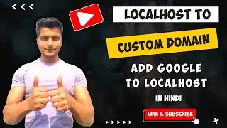 Change Localhost to a Custom Domain Name in XAMPP (Windows) | Add Google Domain to Localhost 