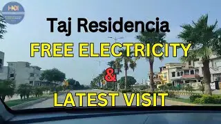 Taj Residencia Islamabad latest update FREE Electricity Update Latest Visit