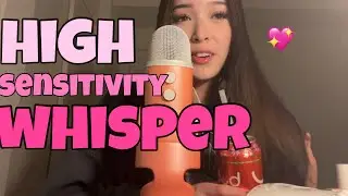 ASMR super close whispers (so relaxing) 🌘