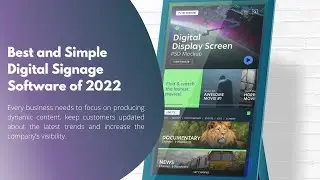 Simple and Best Digital Signage Software in 2022 | 