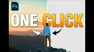 How to Remove the Background in Adobe Photoshop with 1 Click