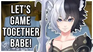 ASMR Roleplay | Playing OSRS With Your Femboy GF | Old School RuneScape RP 🗡️