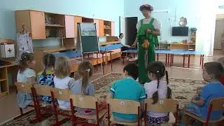 Фрагмент открытого занятия в средней группе на тему: 