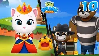 TALKING TOM SPLASH FORCE #10 | QUEEN ANGELA | Gameplay