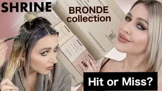SHRINE BRONDE collection DROP-IT toners REVIEW | Only £10!
