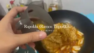 CARA MASAK RAPOKKI (RAMEN TOPOKKI)