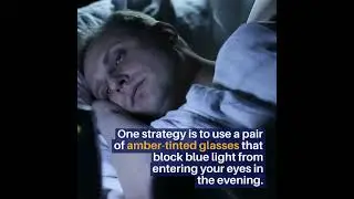 Avoid bright lights before sleep