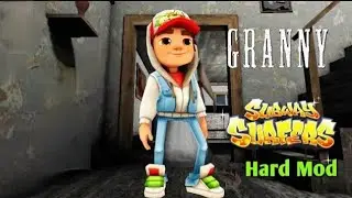 Granny v1.8.1 | Subway surfers Hard Mod Sewer Escape Gameplay