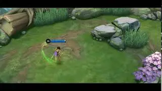 Mobile Legends Esmeralda Skill 1- Frostmoon Shield
