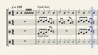 Drums Vs. Zombies (PvZ theme drumline arrangement)