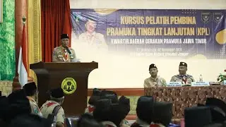 Ketua Kwarda Jatim Buka Secara Resmi KPL Angkatan I 2024 di Jember