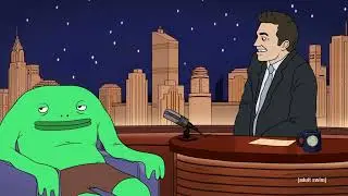 Mr. Frog on Jimmy Fallon - Smiling Friends