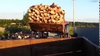 Грузим Колотые Дрова