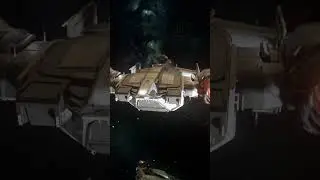 Star Citizen: Cutlass Black Laser Repeater Attack