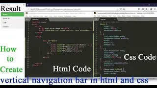 CSS :: How to Create Vertical Navigation Bar || Nepali Language