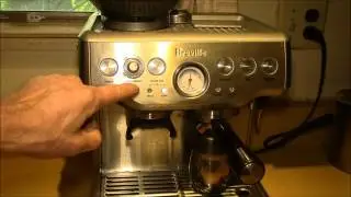 Breville BES870XL - Grinder Adjustment