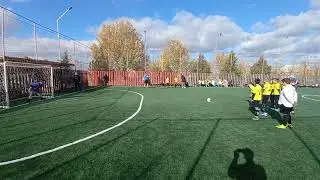 Я бью пенальти в 9,но вратарь чудом парирует удар!