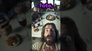 Recrean selfie de la ultima cena utilizando inteligencia artificial 🤔✝️ 