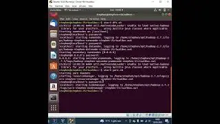 How to Start Hadoop on Ubuntu Virtual Machine Terminal