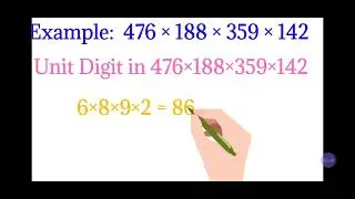 To find the Unit Digit in the Multiplication of Numbers
