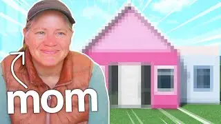teaching my IRL MOM bloxburg...