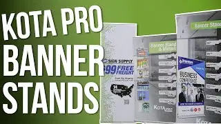 Wider and Taller Retractable Banner Stands from JDS Sign Supply
