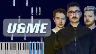 alt-J - U&ME(Piano Cover and Piano Tutorial)