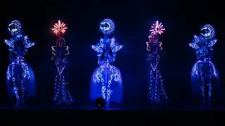 LUMOS: Вестницы Зари. Световое, LED PIXEL show, Иркутск. FULL