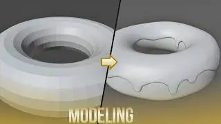 Blender Donut Tutorial | Basic Modeling