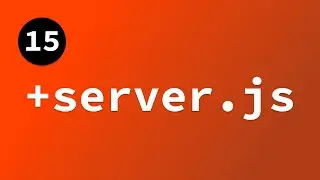 +server.js file in Sveltekit - part 2