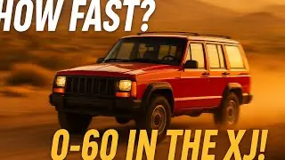 1992 Jeep Cherokee 0-60 MPH | How Slow Is It Really?