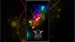 Effect light Black screen background || colour light Black screen video | Heart template Black video