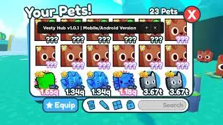 Roblox | Updated Pet Changer Script |  Pet Simulator | Codex • Fluxus • Hydrogen • Delta | Leeam |