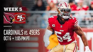 49ers vs Cardinals Week 5, 2024 Play by Play Reaction Review San Francisco and Arizona