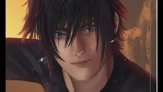 Noctis Lucis Caelum (Final Fantasy XV) drawing timelapse